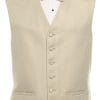 A beige vest with a bow tie, perfect for Accessories: Neutrals rental.