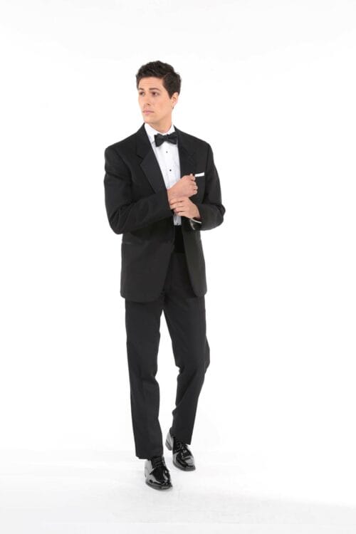 After Six Tuxedo Rental – Classic Black Tux for Weddings and Proms