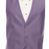 A purple vest with a bow tie, perfect for a tuxedo rental.