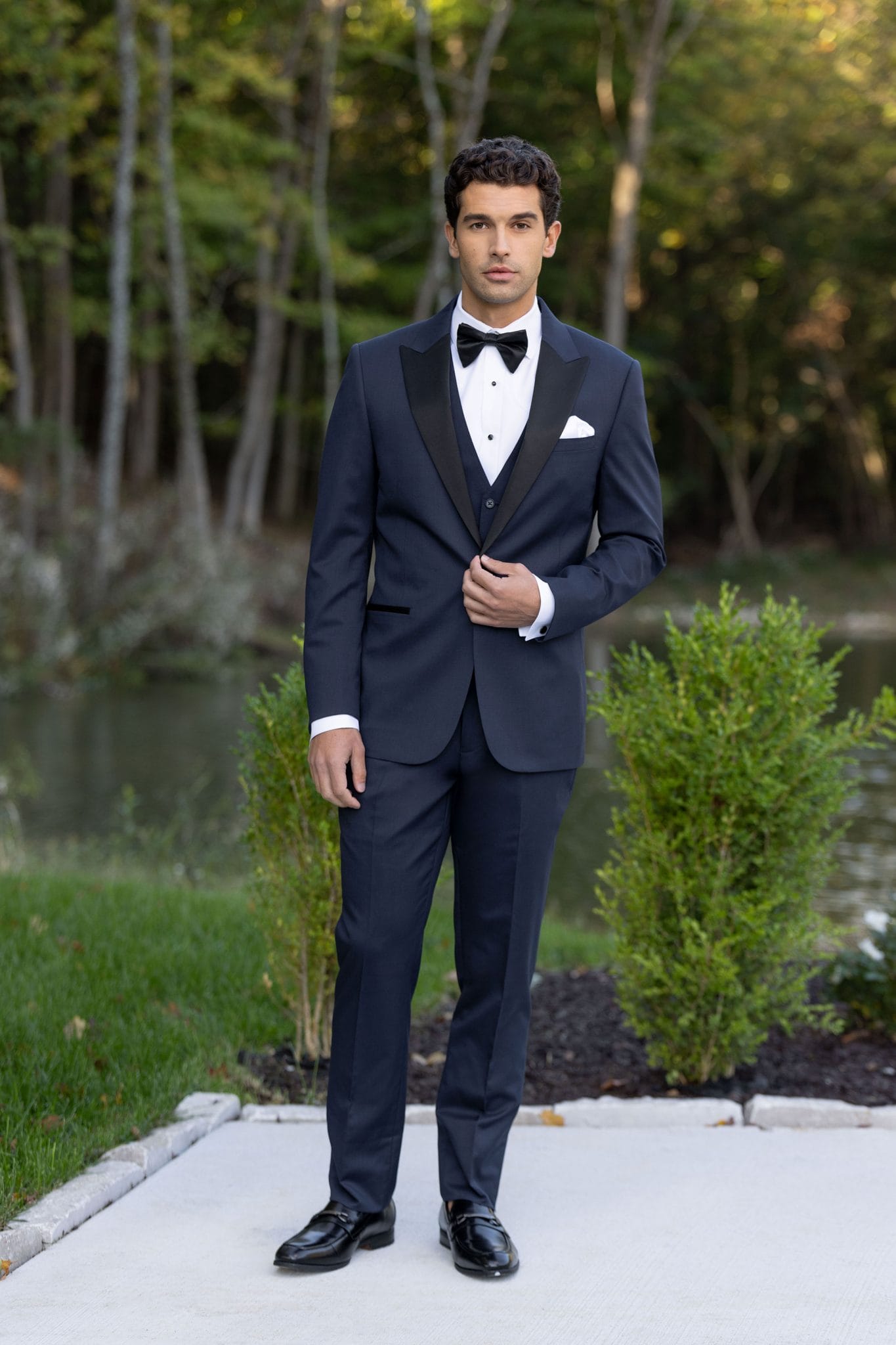 Michael Kors Navy Performance Tuxedo | Mr. Formal